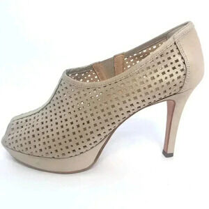 Paul Green Open Toed Booties Passion Perforated Women's Size 9.5 US
